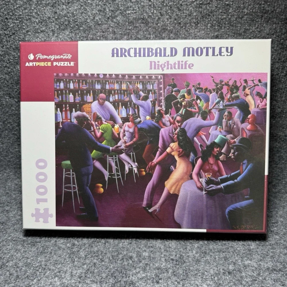 Pomegranate Archibald Motley Nightlife 1000 Piece Jigsaw Puzzle NEW‎ SEALED